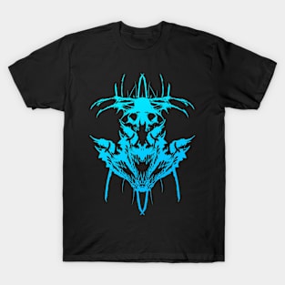 Hell Face - Blue T-Shirt